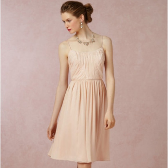 Anthropologie Dresses & Skirts - BHLDN Hitherto Giselle Blush Dress- Size 2